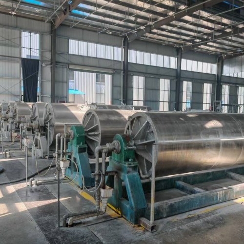 display of  pulveriation process